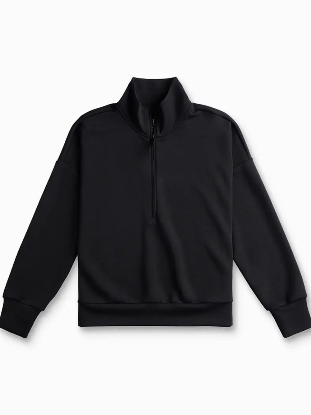 BYLT Basics Black Opal Half-Zip Pullover